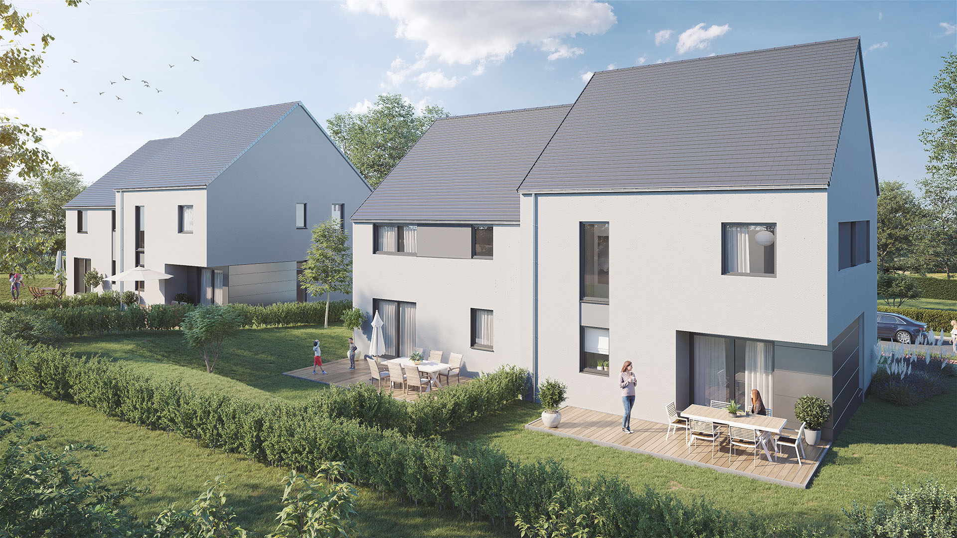 4 Maisons neuves à Asselborn